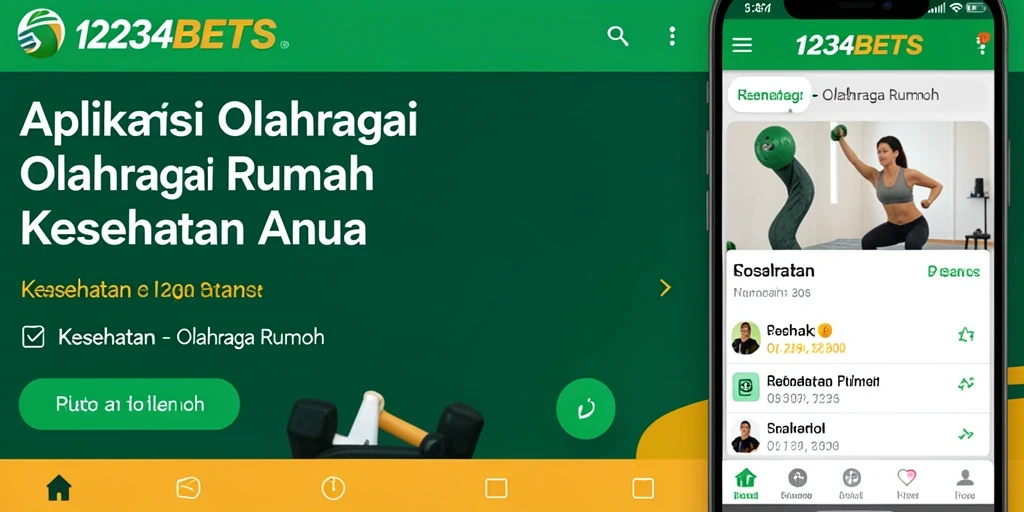 Antarmuka pengguna yang menarik dan mudah digunakan di 1234BETS.