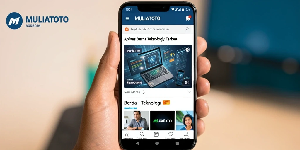 Tampilan antarmuka MULIATOTO yang menarik dan fungsional.
